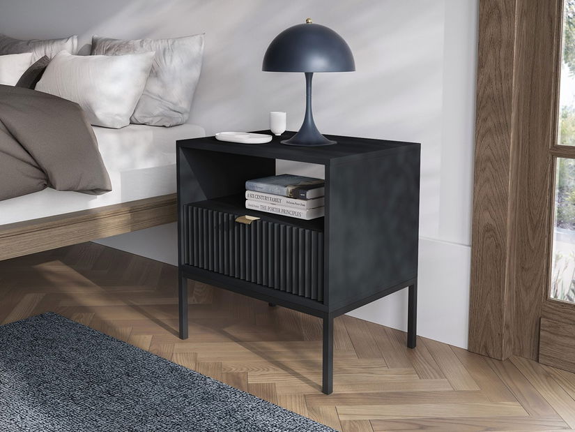 Noćni stolić Lena MS54 (crna)