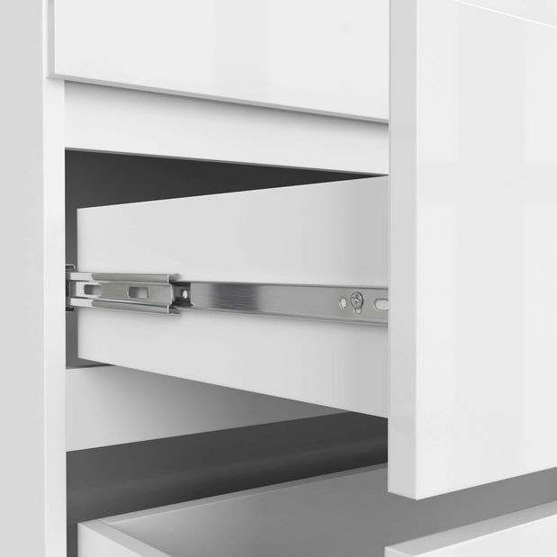 Komoda Koa III (bijeli sjaj)