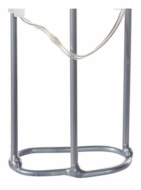 Vanjska dekoracija jelen Lauza (srebrna)