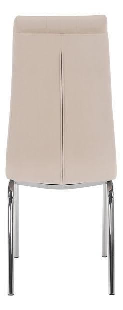 Scaun de sufragerie Harison NEW (bej + Crom)