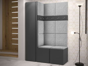 Mobilier hol Tovenaz IX (grafit + gri)