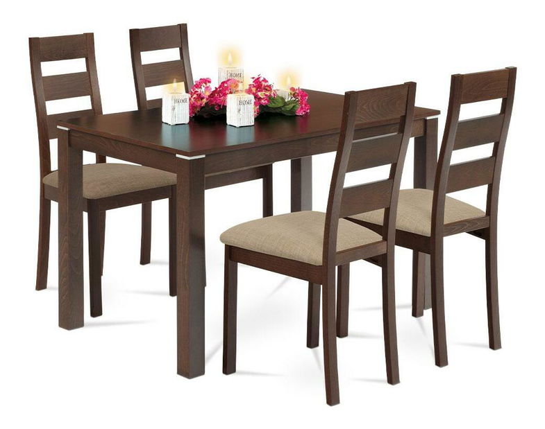 Blagovaonska stolica Basurde (orah + bež)