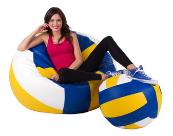 Sedací vak Volejbal XXXL+L