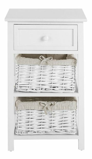 Noptieră Fulton (alb) *resigilat