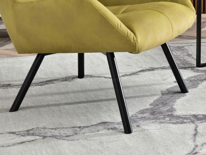 Relaxačné kreslo Norweien (čierna)