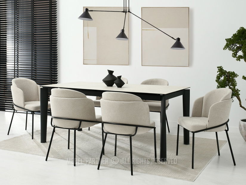 Szék Conor (bézs + fekete)