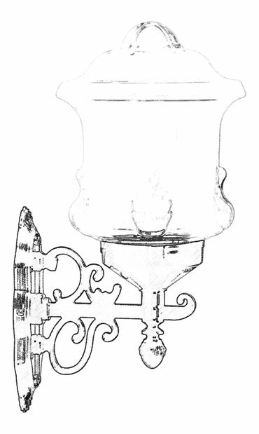 Iluminat de perete pentru exterior Myley (Negru)