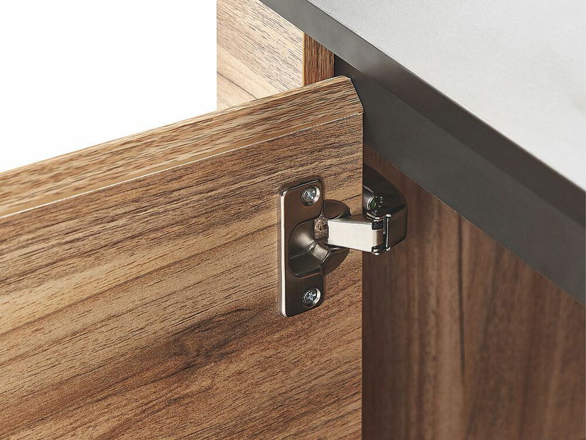 TV asztal/szekrény Brylee (világos fa)