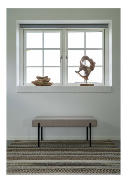 Tepih Mmilenaia 2 (prirodna + siva)