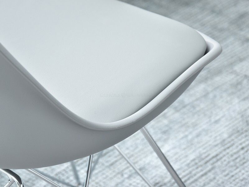 Stolica Large Rod (siva + krom)