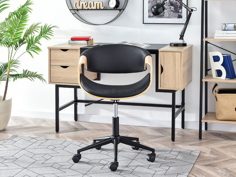 Scaun Rapido (stejar negru + negru)