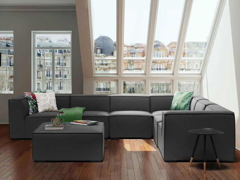 Fotoliu de grădină ARRIVE II (poliester) (gri)