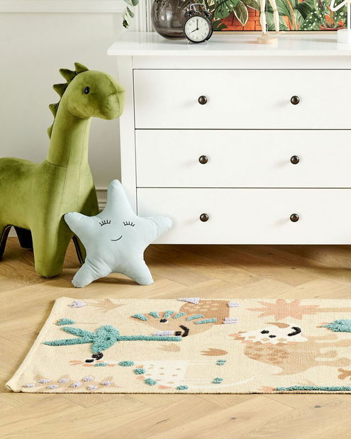 Koberec 80 x 150 cm Staby (viacfarebná)