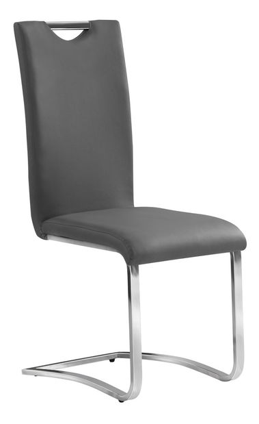 Jedálenská stolička Holly (sivá)