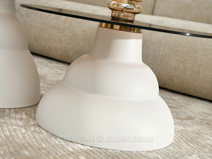 Măsuță de cafea Ofendi (alb)