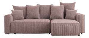 Colțar Denia (D) (roz pudră)