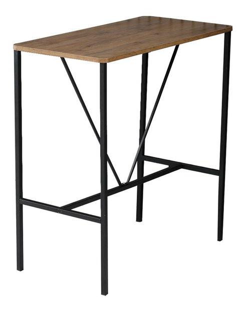 Set de sufragerie – Nathaniel (gri + negru + nuc) *resigilat