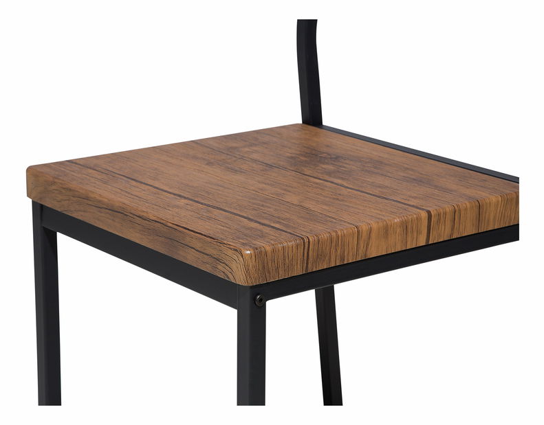 Étkezőszett Lasido (6 személy számára) (fekete)