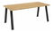 Jedálenský stôl Kermit 185x90 (dub artisan) (pre 4 6 osob)