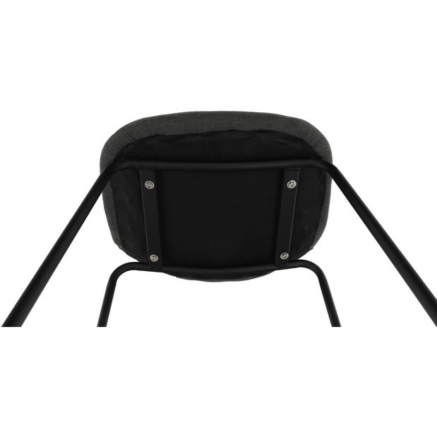 Scaun tip Bar Marina (gri închis) 