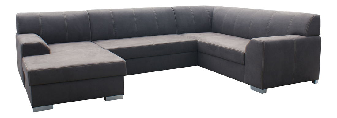 Rohová sedačka do U Acacia hnedá, ľavá