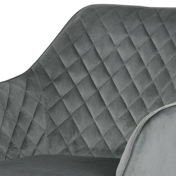 Jedálenská stolička Danarra-425-GREY4 (sivá)