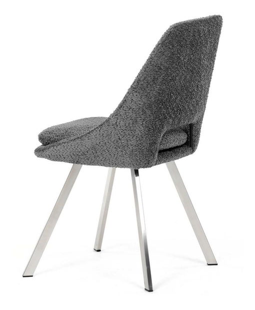 Jedálenská stolička Decirlo (sivá)