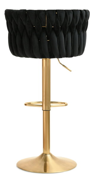 Scaun Adel (negru + auriu)