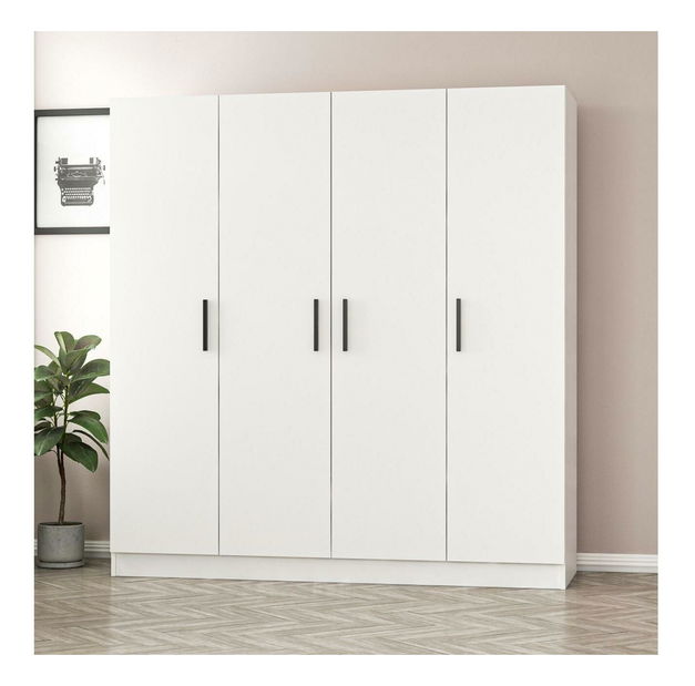 Šatníková skriňa Kalia 3804 (biela)