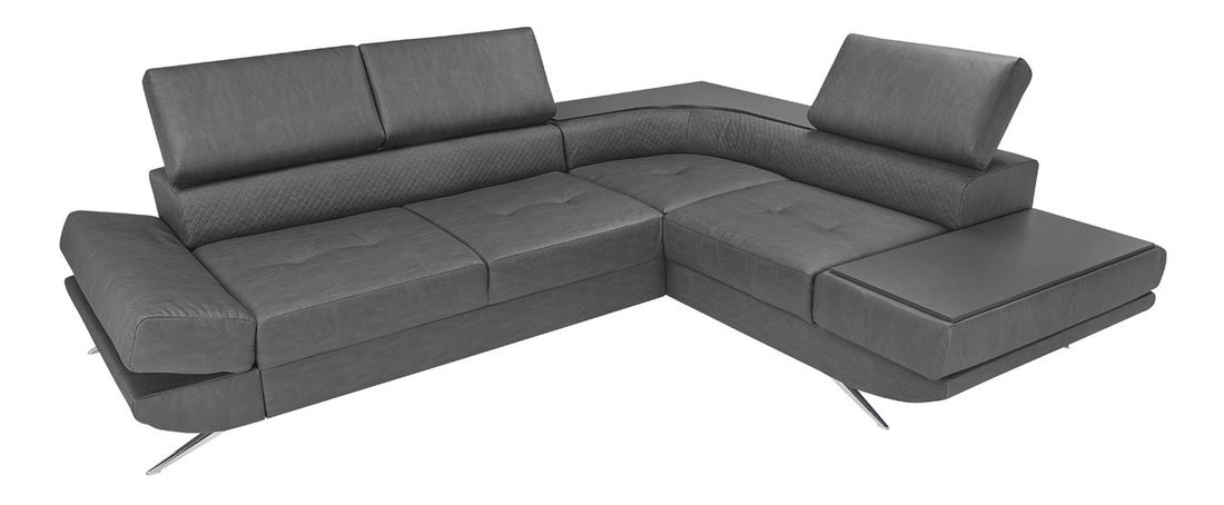 Rohová sedačka BRW Altro 2F.REC (antracit) (P)