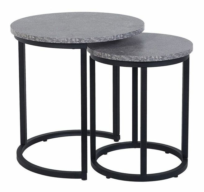 Stolík Dalby (čierna)