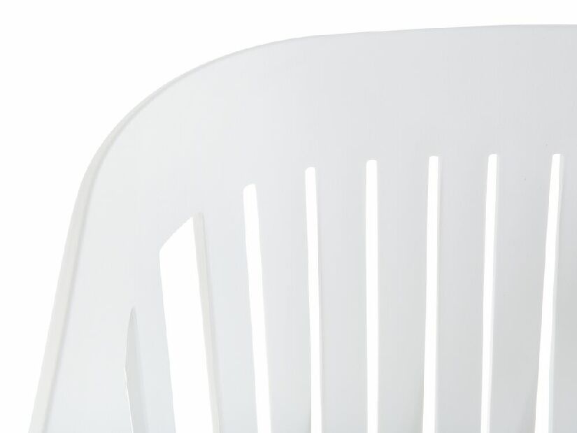 Jedálenská stolička DULES (biela)