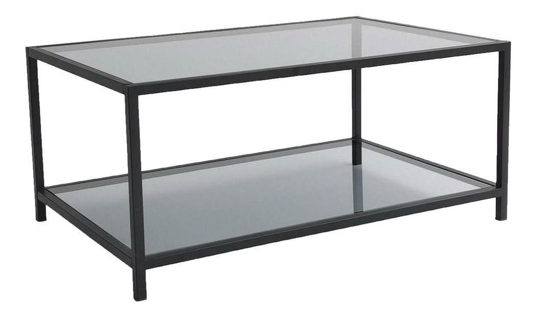 Konferenčný stolík Astidas (sivá + čierna)