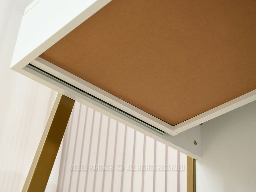 PC stol Norsinimo (bijela + zlatna)