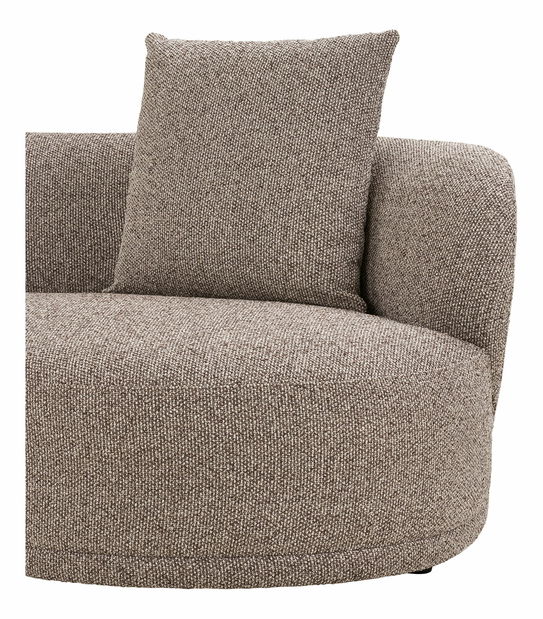 Rohová sedacia súprava (L) Kaveria (hnedá)