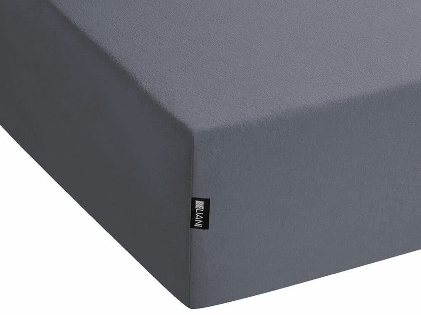 Plachta na posteľ 140 x 200 cm Januba (tmavosivá)