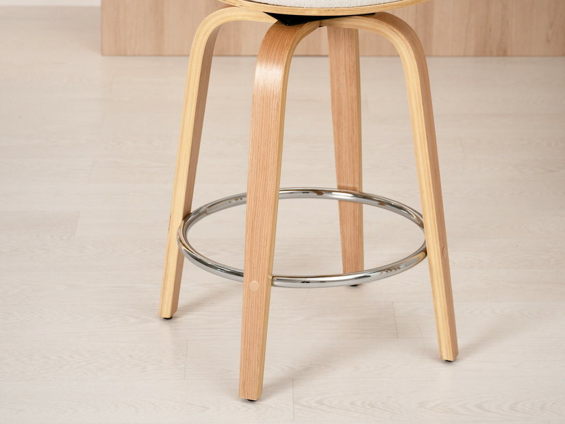 Scaun Heindrich (crem + stejar)