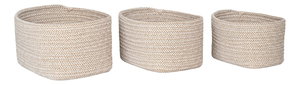 Set košara (3 kom.) Cerelina (bež)