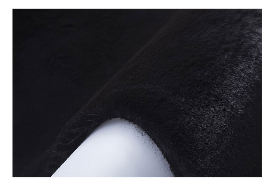 Covor blană artificială 60x90 cm Rarea New (negru)