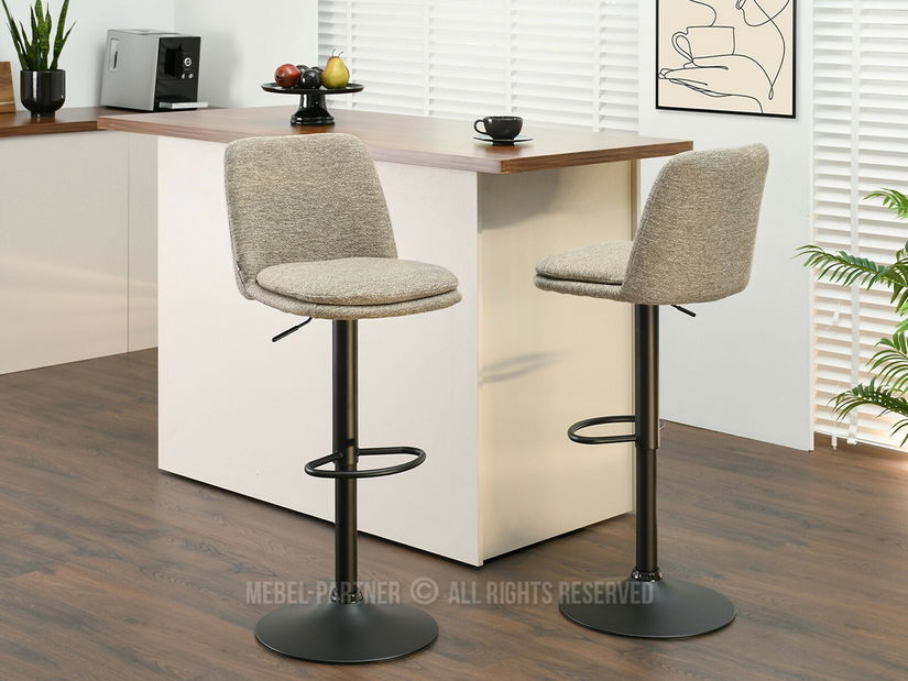 Barska stolica Ravelianto (bež + crna)