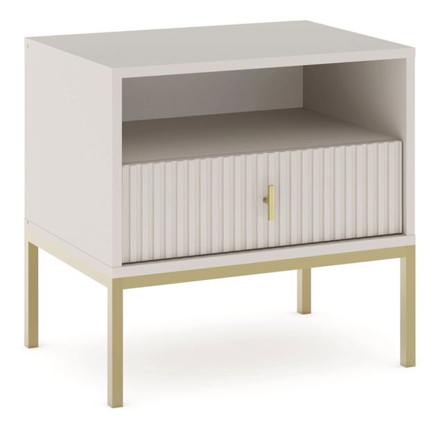 Éjjeliszekrény Militaba (kasmír + arany)