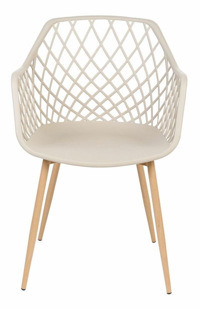 Set 2 ks jedálenských stoličiek Nasza (béžová)