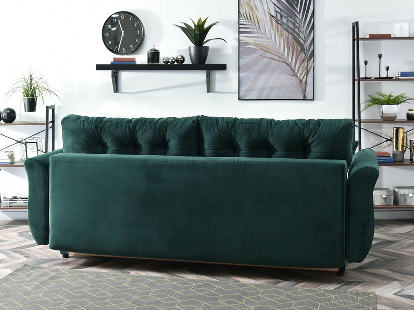 Kétszemélyes kanapé Lirica (zöld)