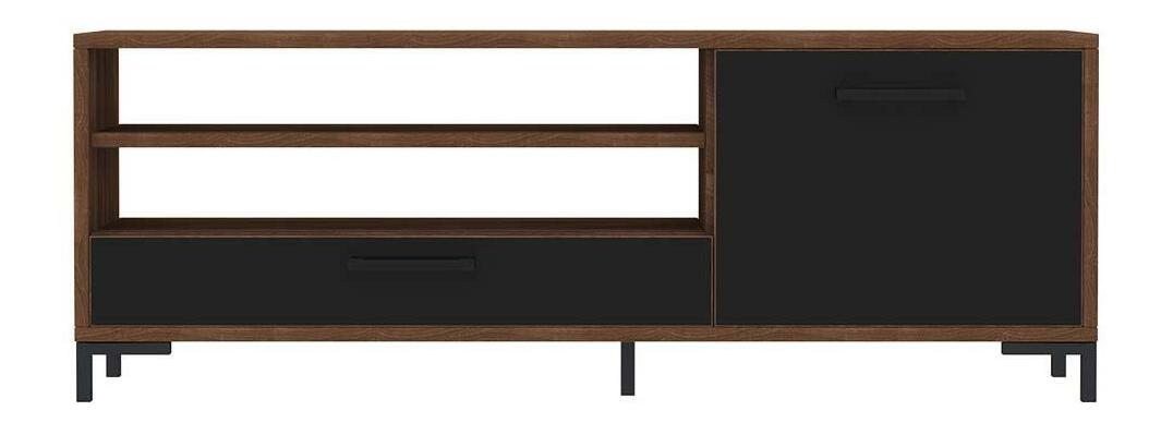 TV ormarić/stolić Cascade (orah + crna)