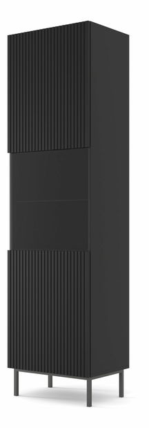 Vitrina 1DS Rowanna (crna)