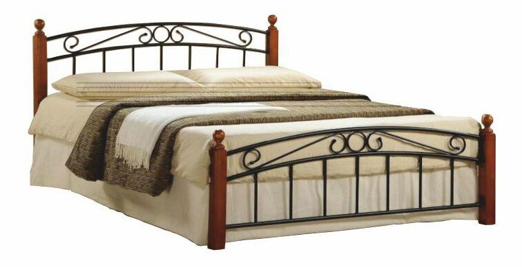 Manželská posteľ 180 cm Dalasi (s roštom)