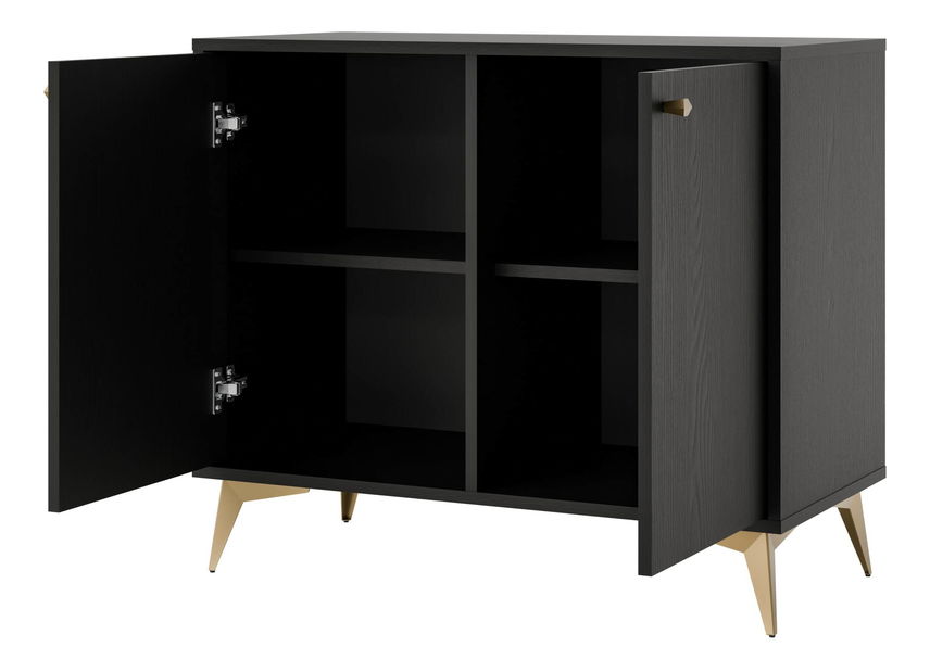 Komód Tokyna 812 (fekete)