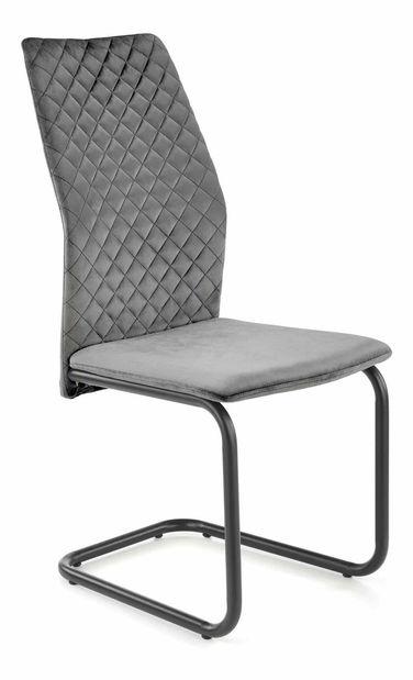 Scaun de sufragerie Kingli (Gri)