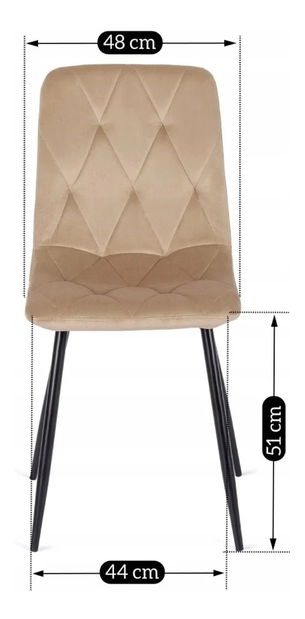 Blagovaonska stolica Rabar 1 (bež) 