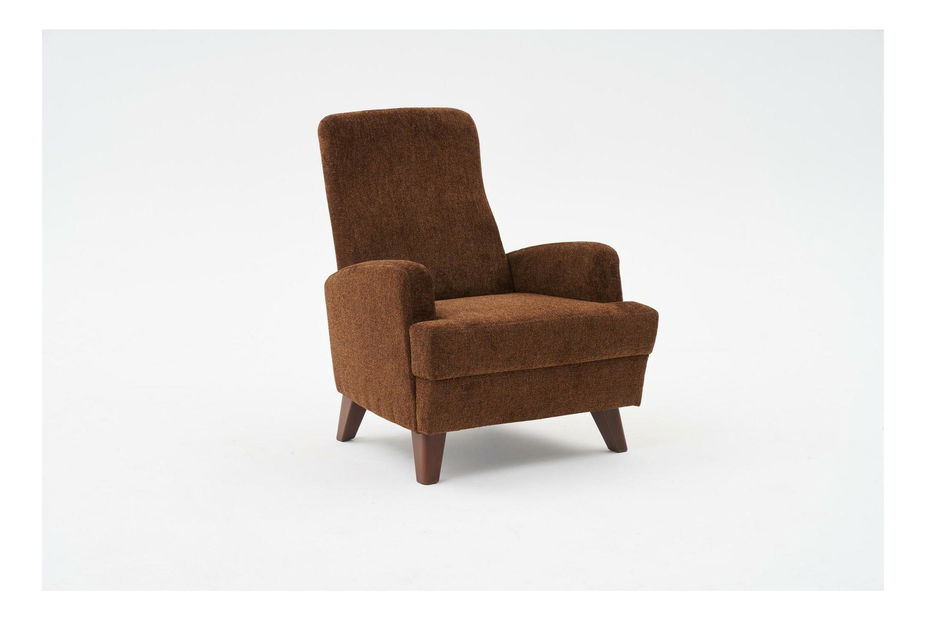 Fotel Kanasota (barna + dió)